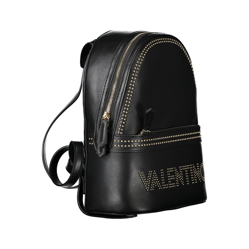 Mario Valentino Black Polyethylene Women Backpack