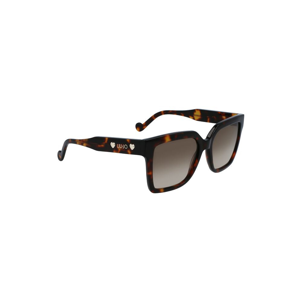 Liu Jo Brown Acetate Women Sunglass