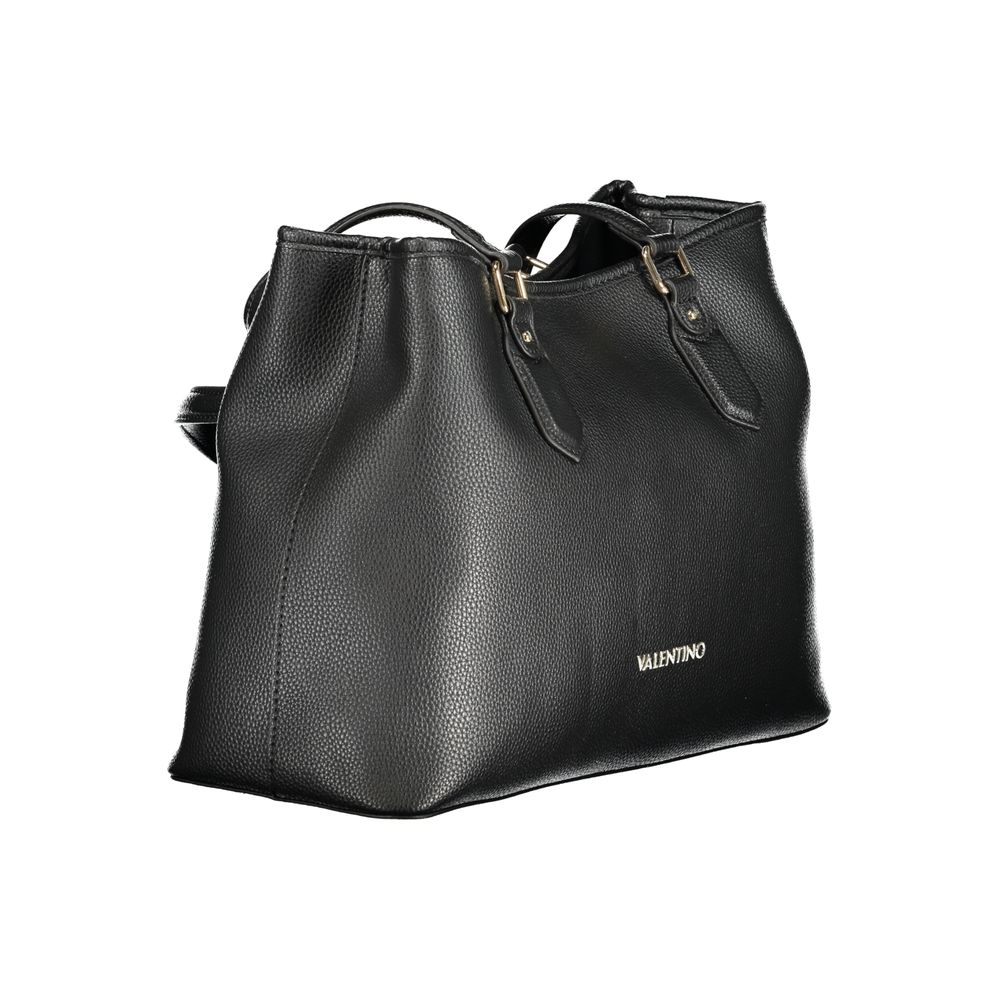 Mario Valentino Black Polyethylene Women Handbag