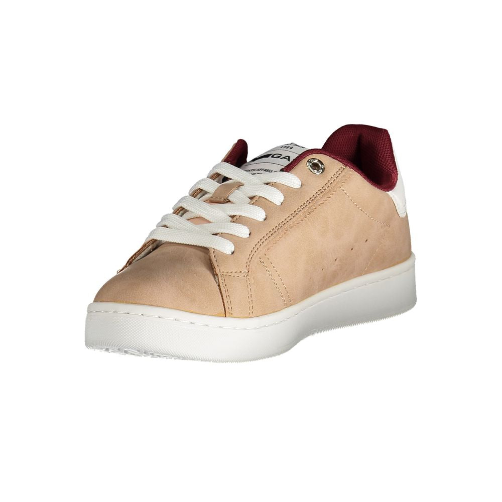 Gas Pink Polyester Women Sneaker
