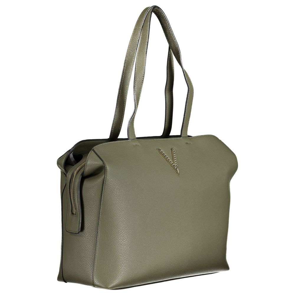 Mario Valentino Green Polyethylene Handbag