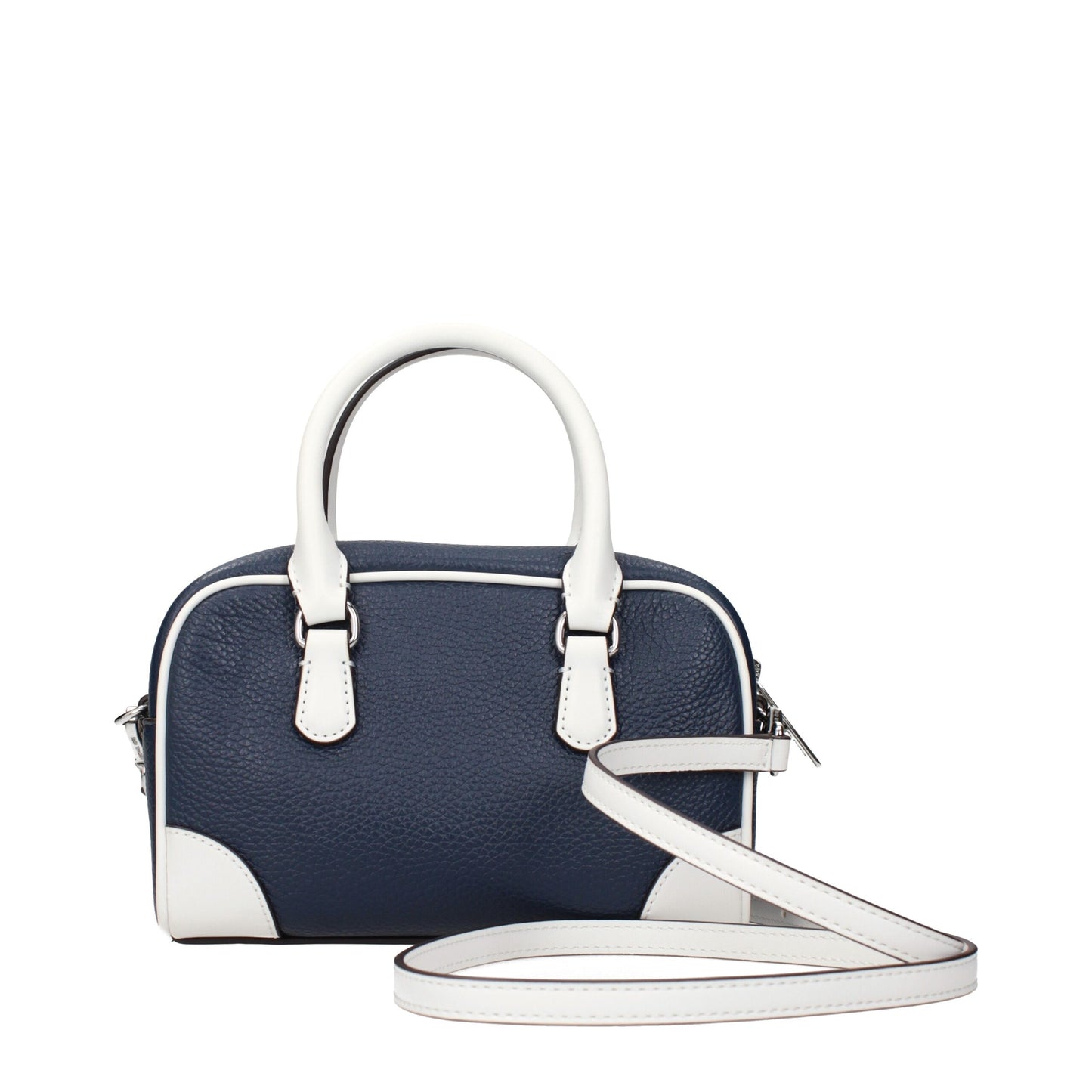 Michael Kors Blue Leather Handbag