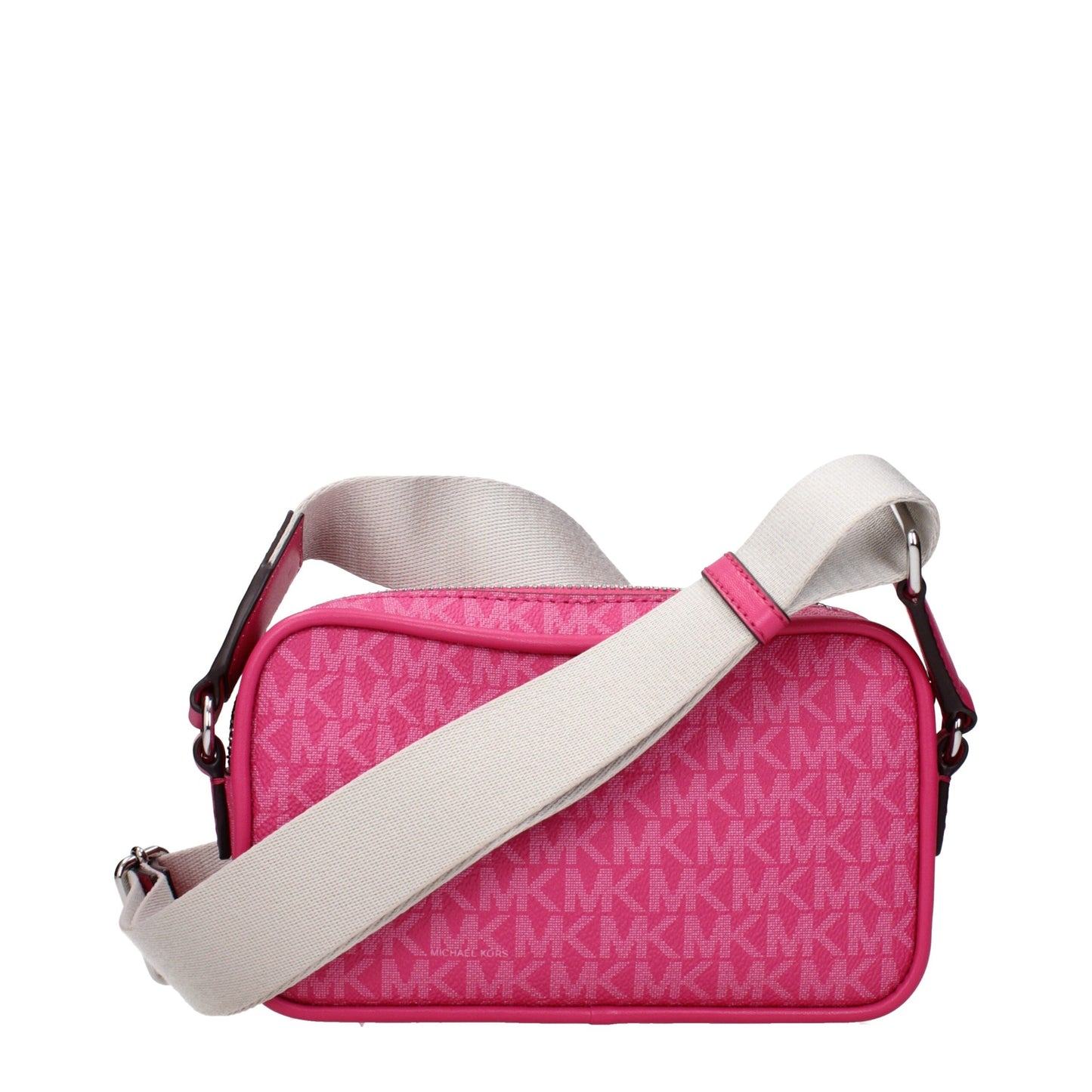 Michael Kors Pink Fabric Crossbody Bag