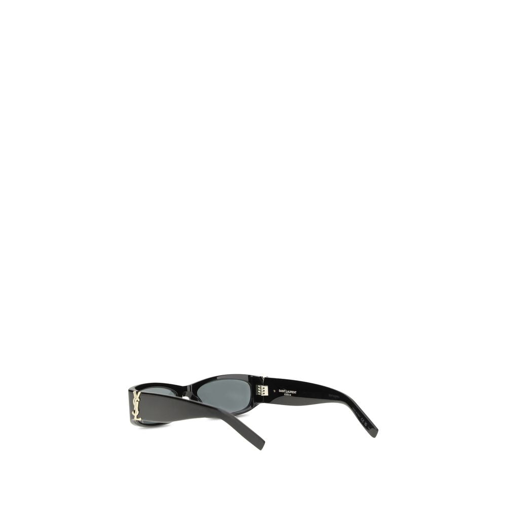 Saint Laurent Black Acetate Sunglasses