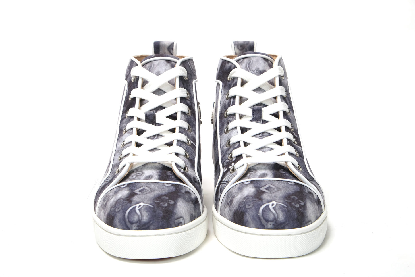 Christian Louboutin Multicolor Louis Orlato Flat Jeans Shoes