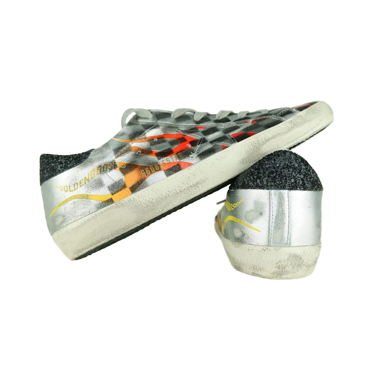 Golden Goose Gray Leather Sneaker