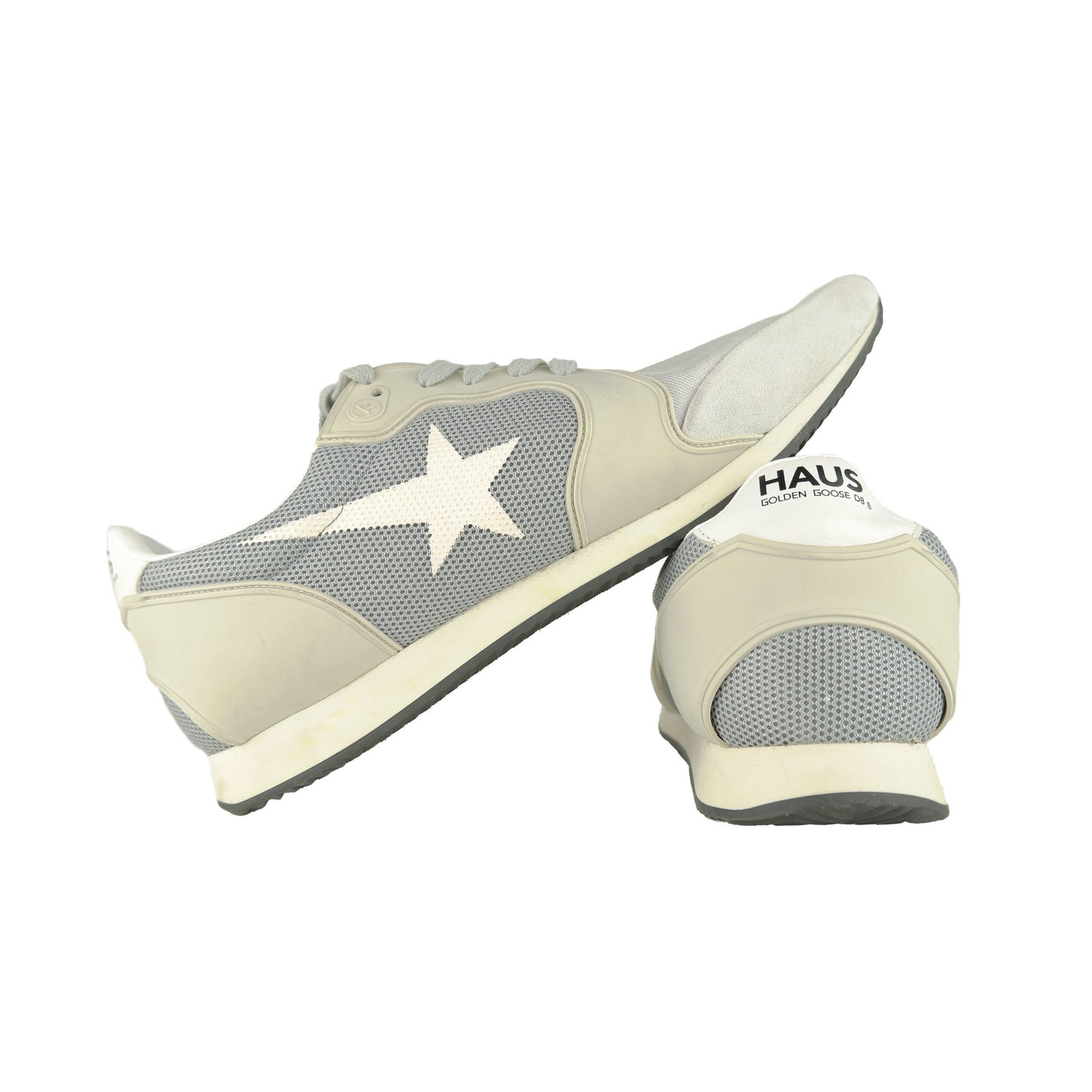 Golden Goose Gray Leather Sneaker