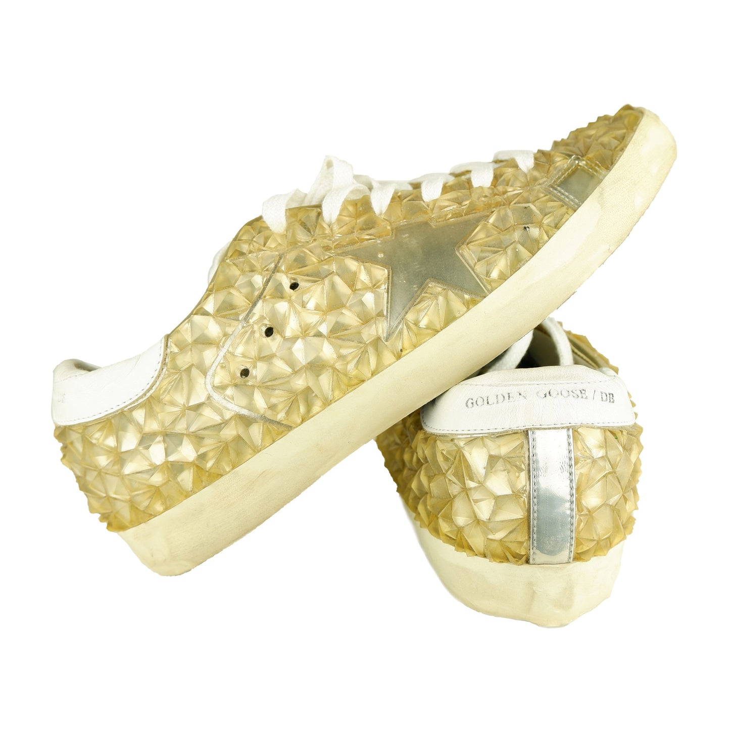 Golden Goose Yellow Leather Sneaker