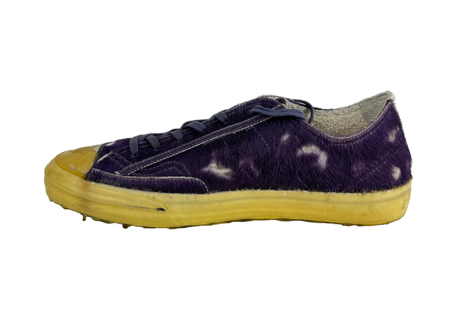 Golden Goose Purple Cowhide Sneaker