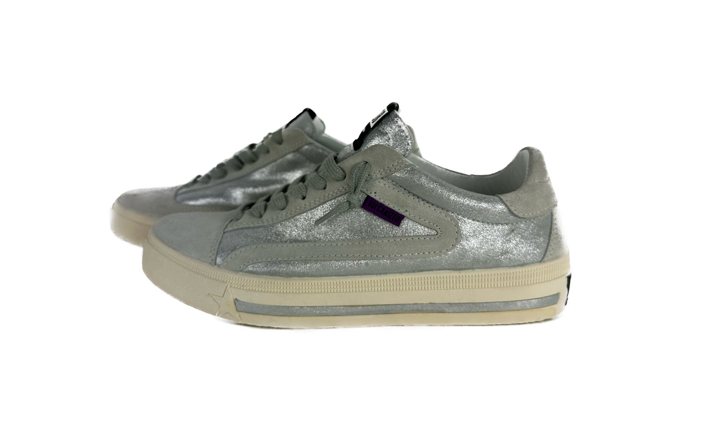 Golden Goose Gray Leather Sneaker