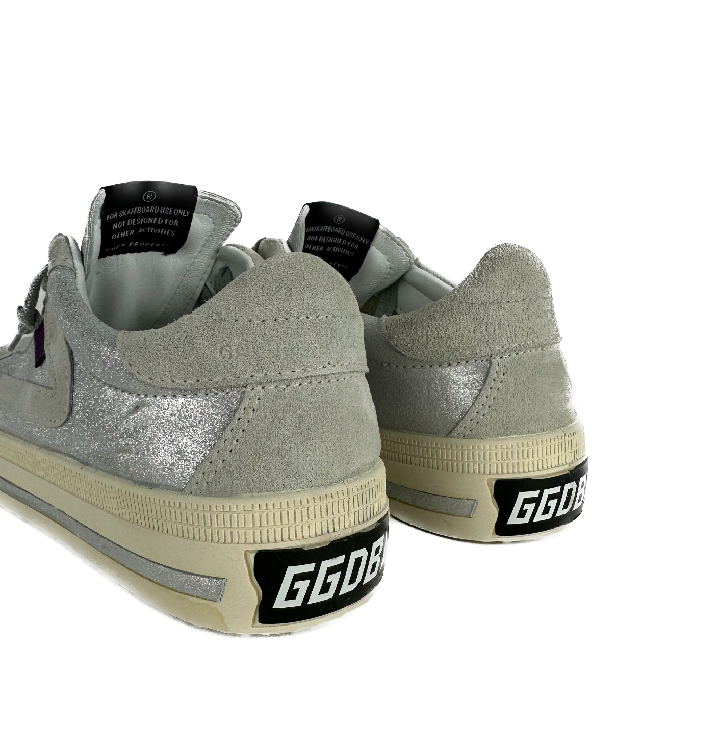 Golden Goose Gray Leather Sneaker