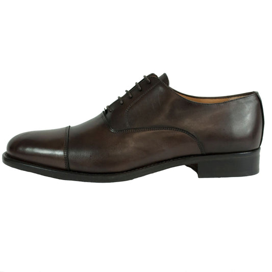 Saxone of Scotland Elegant Dark Brown Men's Formal Shoes