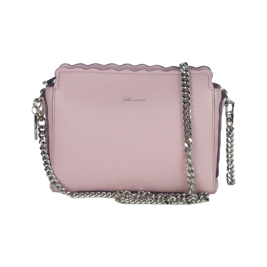 Blumarine Rosa Wave Chic Small Shoulder Bag