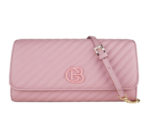 Baldinini Chic Pink Crossbody Luxury Leather Bag