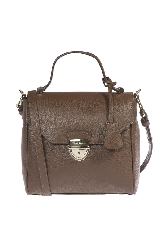 Trussardi Brown Leather Women Handbag