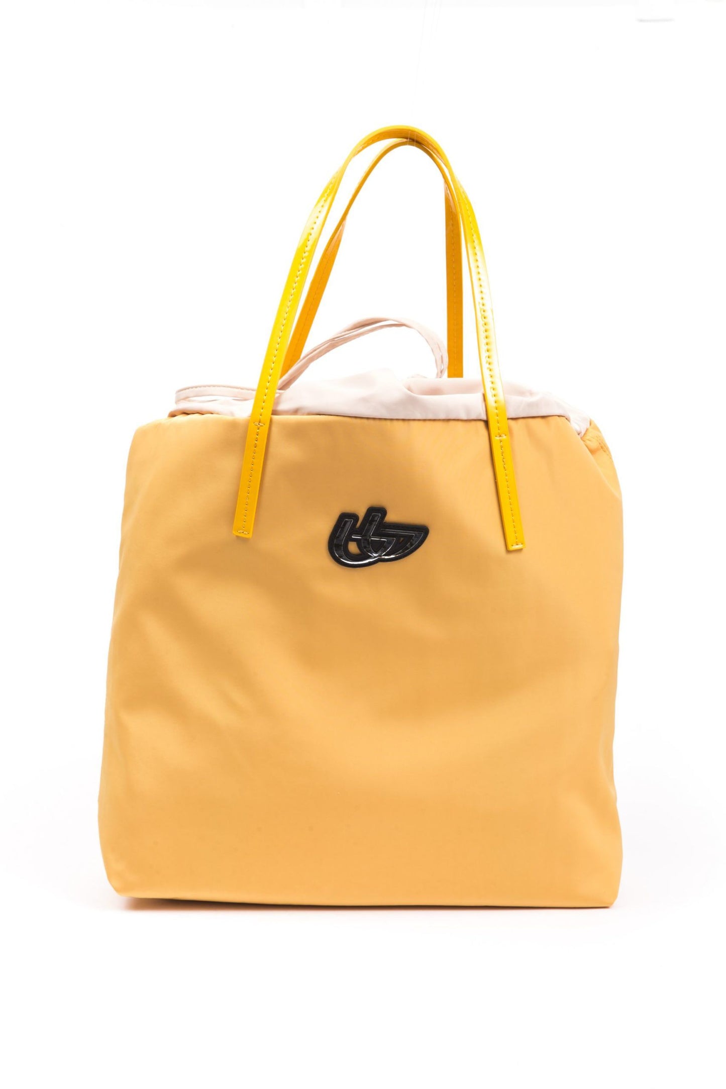 BYBLOS Yellow Fabric Women Handbag