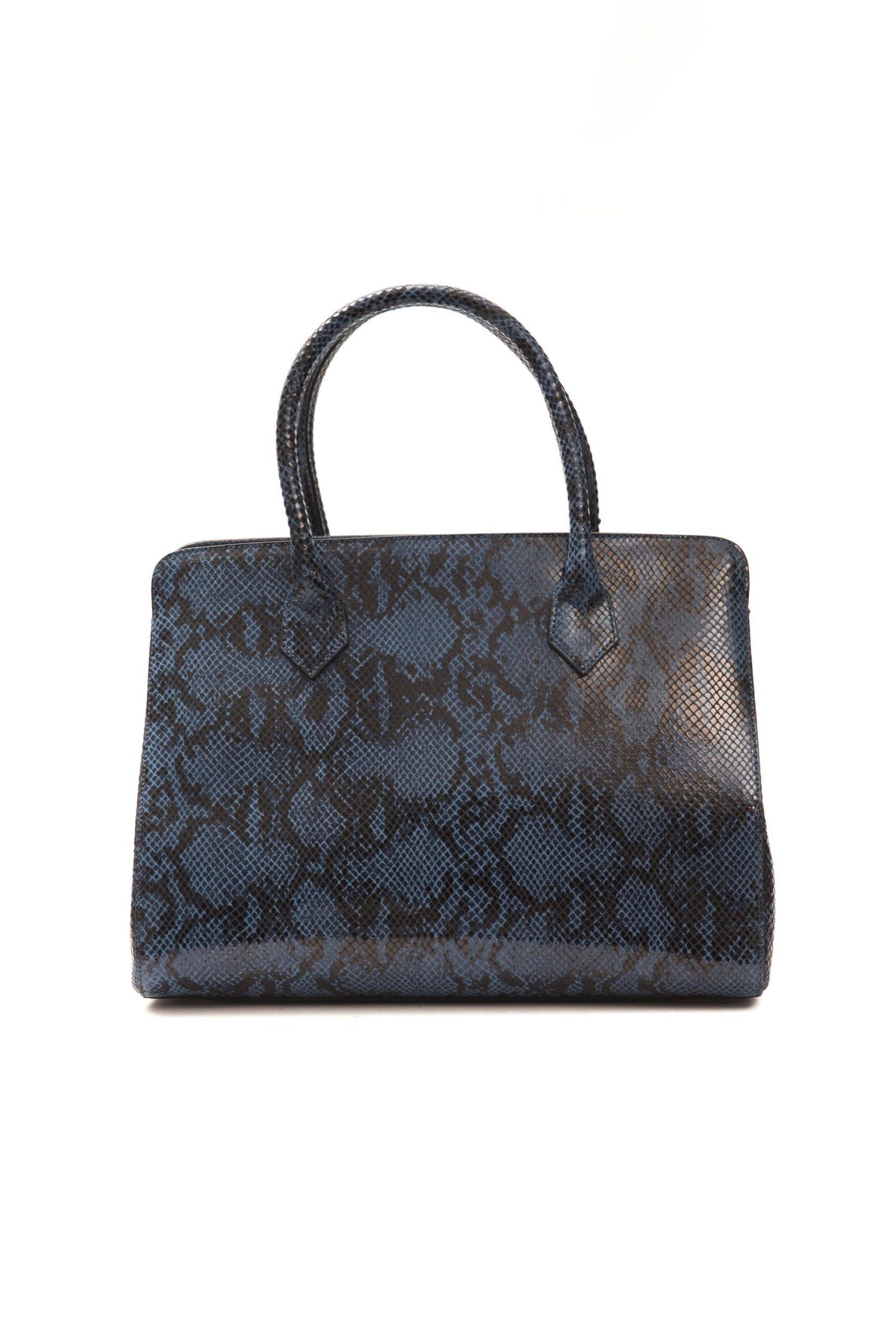 Pompei Donatella Blue Leather Women Tote