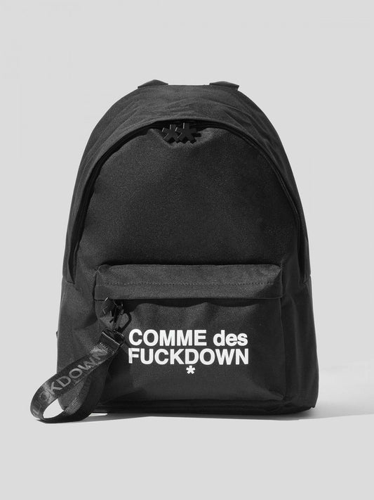 Comme Des Fuckdown Black Nylon Men Backpack