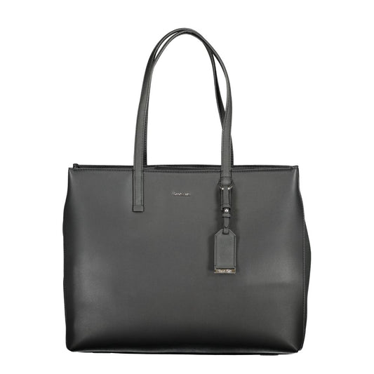 Calvin Klein Black Polyester Handbag