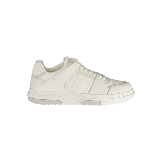 Tommy Hilfiger White Polyester Sneaker