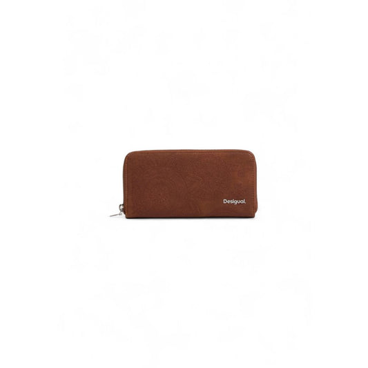 Desigual Brown Polyethylene Wallet