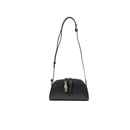 Furla Black Leather Handbag