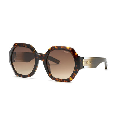 Chopard Brown Acetate Sunglasses