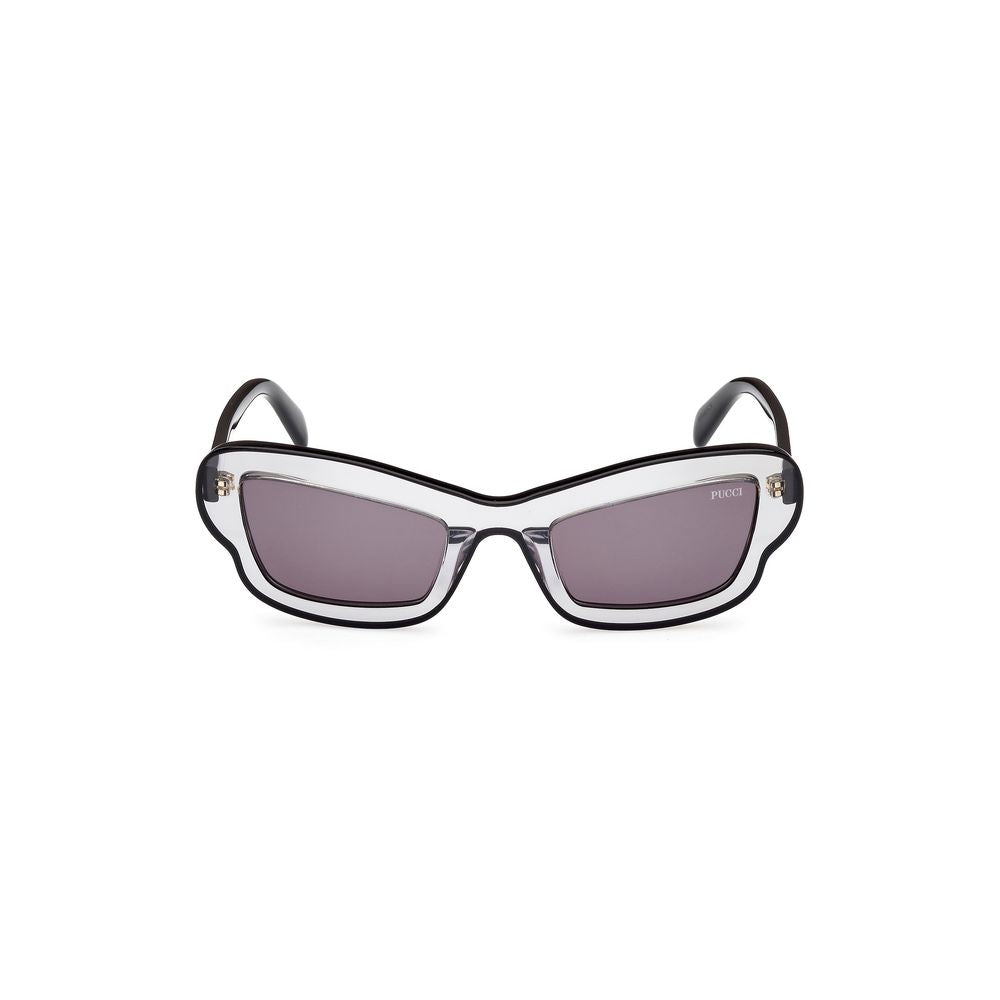 Emilio Pucci Gray Haircalf Sunglasses