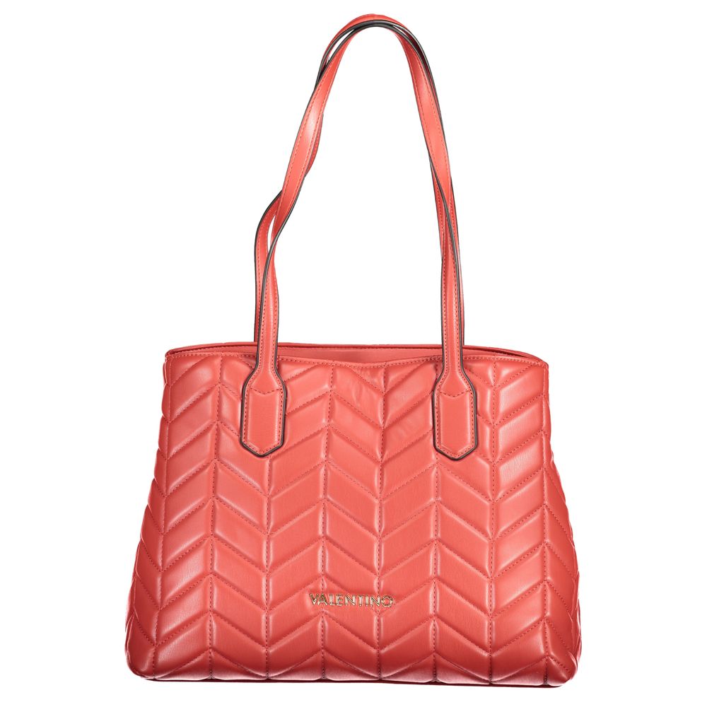 Mario Valentino Red Polyethylene Women Handbag