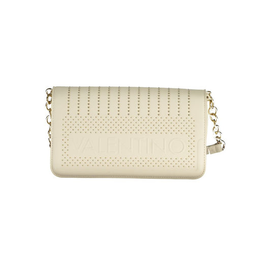 Mario Valentino White Polyethylene Handbag