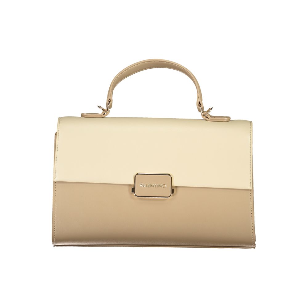 Mario Valentino Beige Polyethylene Women Handbag
