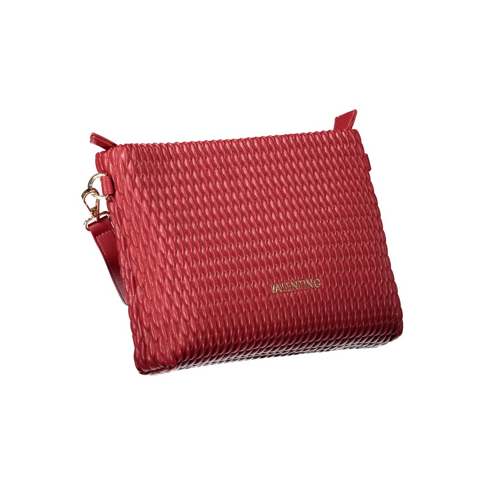 Mario Valentino Red Polyethylene Women Handbag