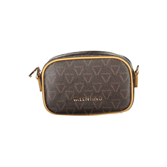 Mario Valentino Brown Polyethylene Handbag