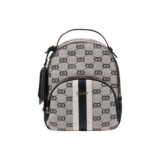 Liu Jo Black Polyester Backpack