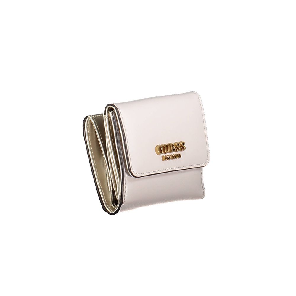 Guess Jeans Pink Polyethylene Wallet