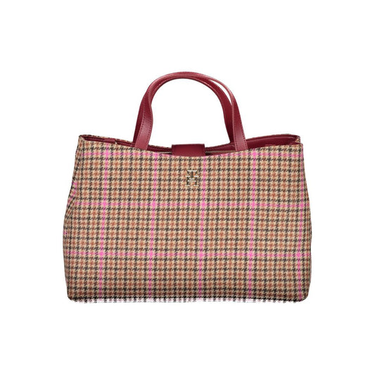 Tommy Hilfiger Red Cotton Handbag