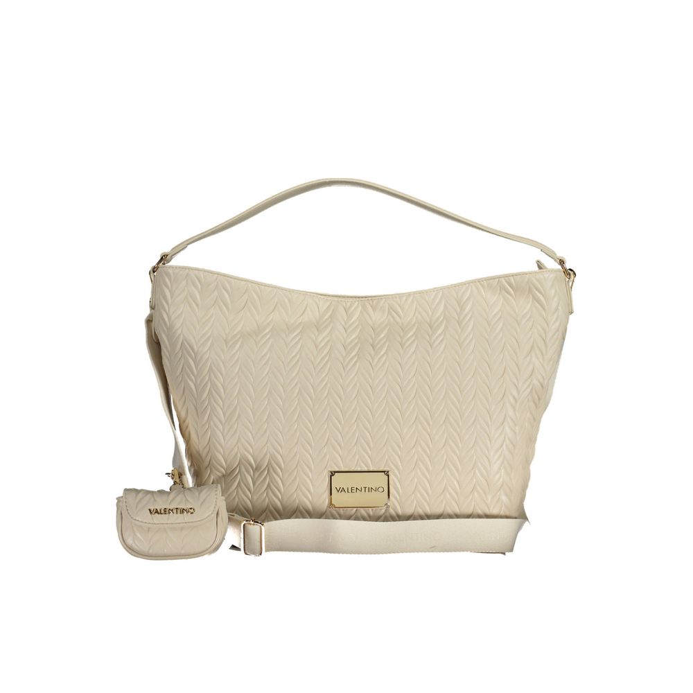Mario Valentino White Polyethylene Handbag