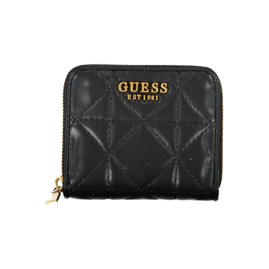 Guess Jeans Black Polyethylene Wallet