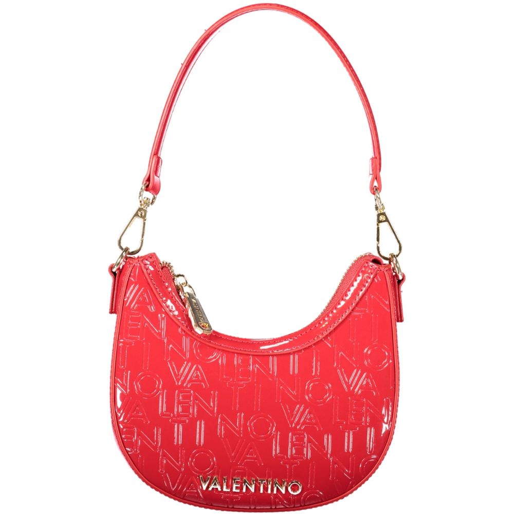 Mario Valentino Red Polyethylene Women Handbag