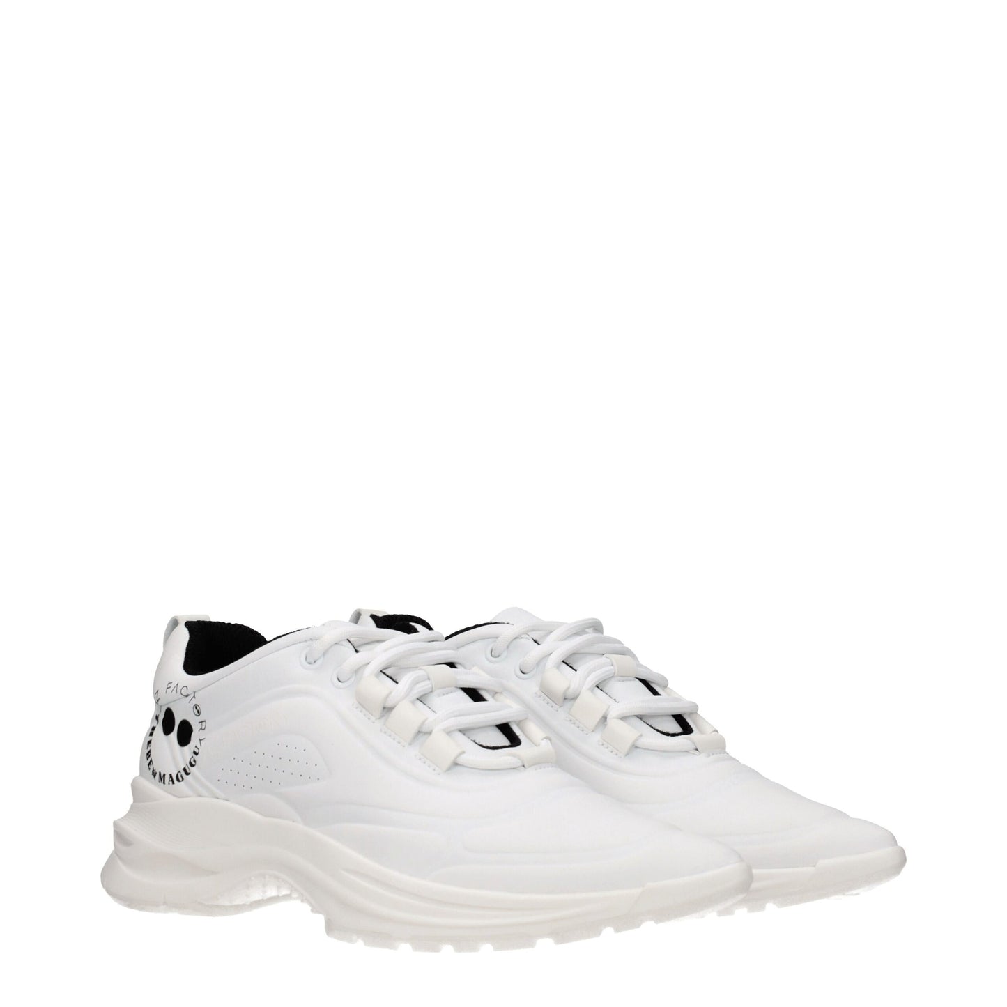 AZ Factory White Leather Sneakers