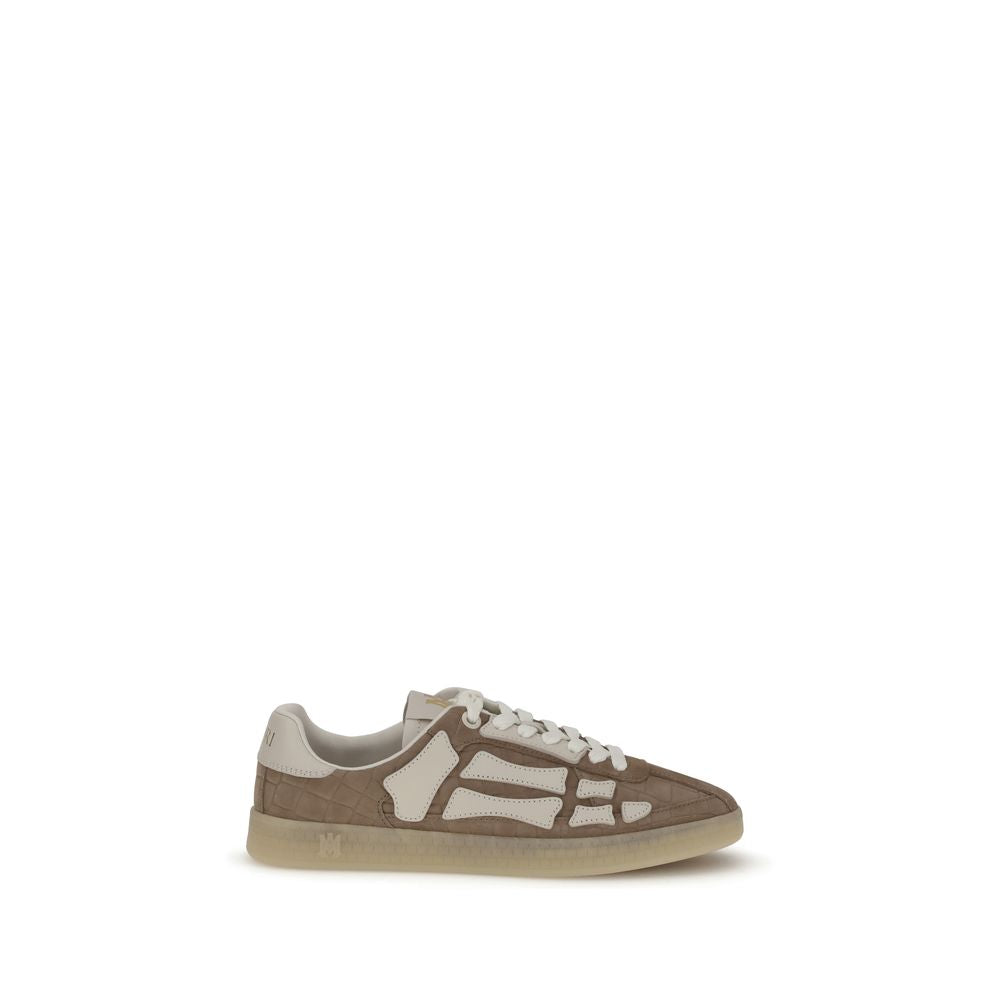 Amiri Croc Debossed Pacific Bones Sneakers