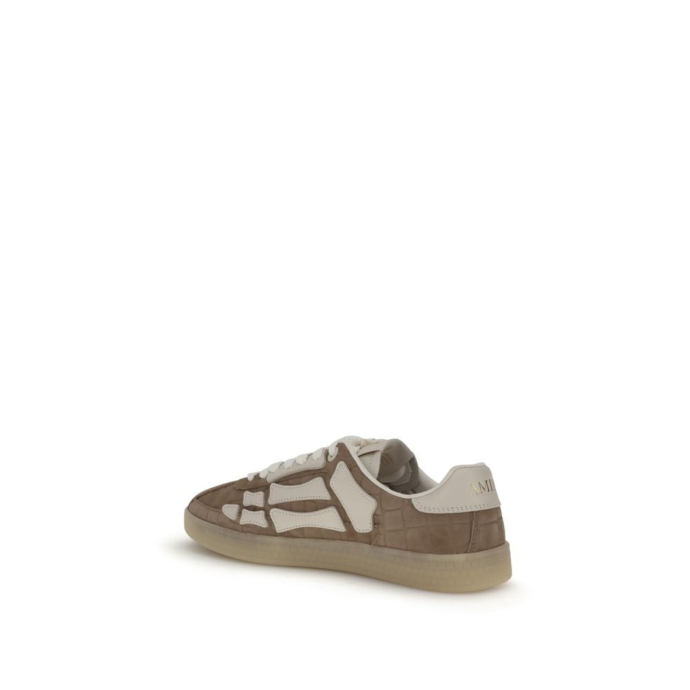 Amiri Croc Debossed Pacific Bones Sneakers