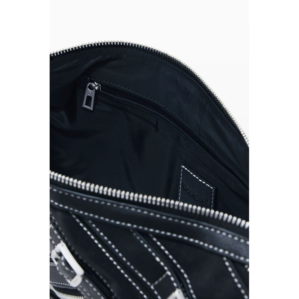 Desigual Black Polyethylene Women Handbag