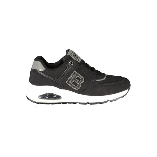 Laura Biagiotti Black Polyester Women Sneaker