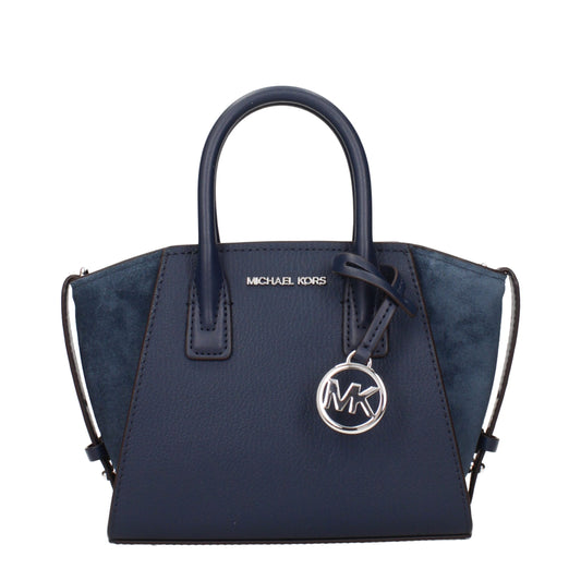 Michael Kors Blue Leather Handbags