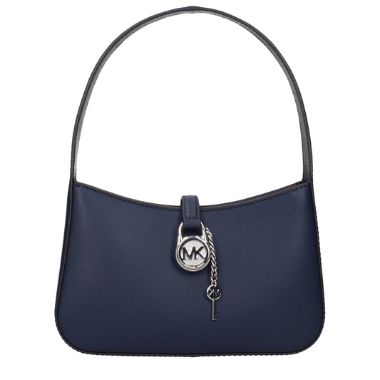 Michael Kors Blue Leather Handbag