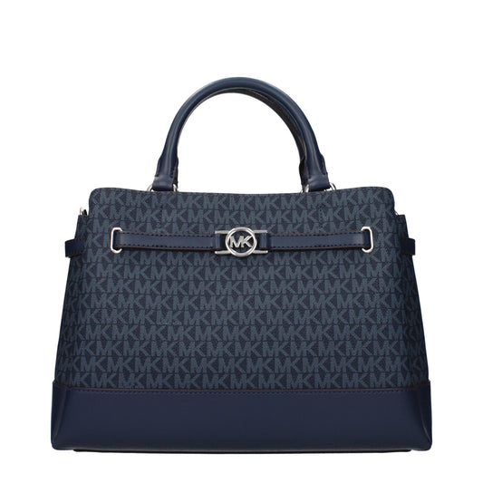 Michael Kors Blue Fabric Handbag