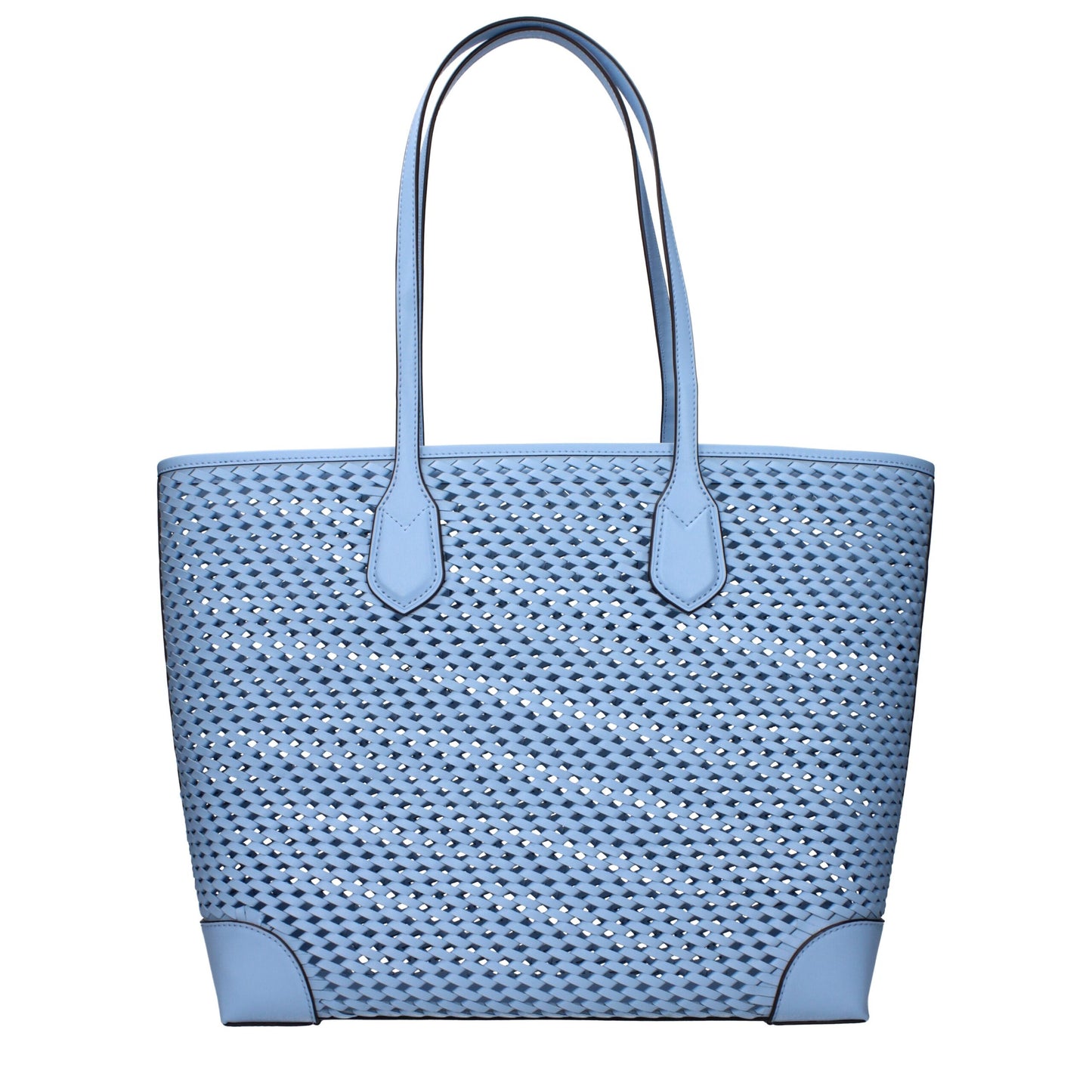 Michael Kors Light Blue Leather Shoulder Bag