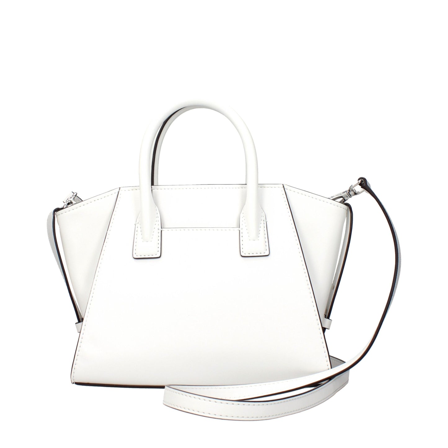 Michael Kors White Leather Handbag