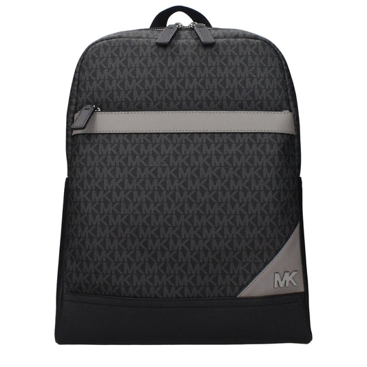Michael Kors Black Fabric Backpack